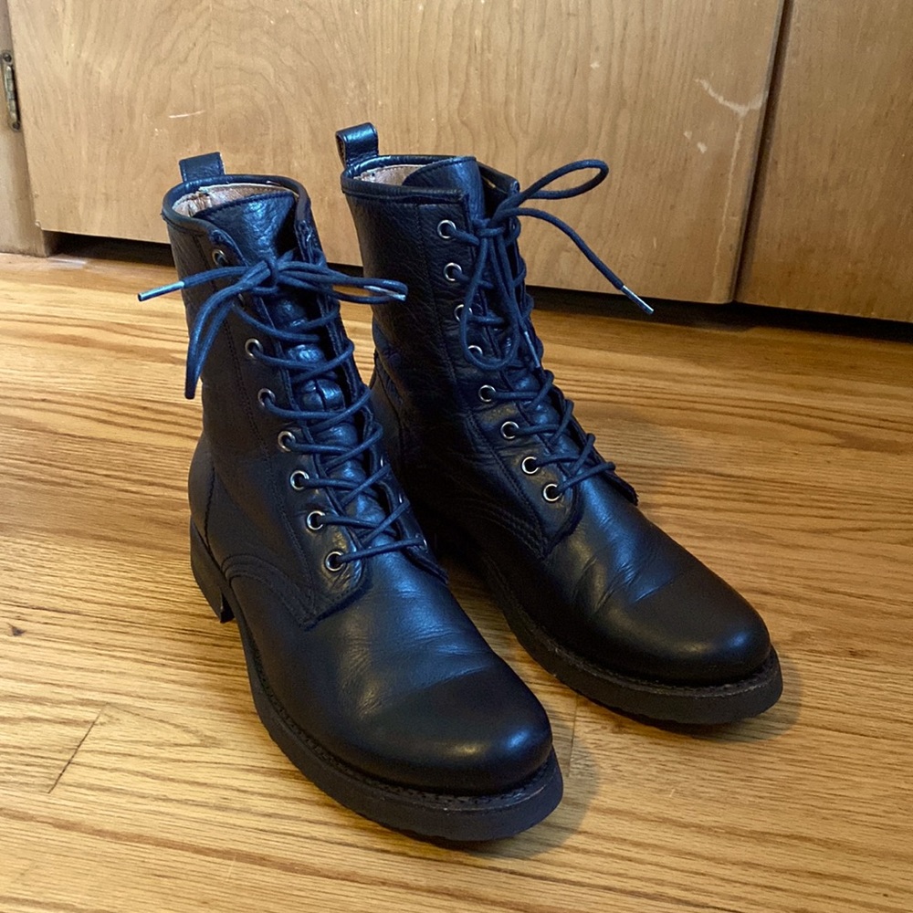 Frye Veronica Combat Boots